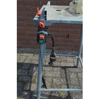 thumb-Universele metalen zaagbok – Cirkelzaag tafel met veiligheidskap en schakelaar-5