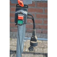 thumb-Universele metalen zaagbok met veiligheidskap-6