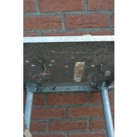 thumb-Universele metalen zaagbok met veiligheidskap-8