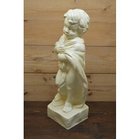 thumb-Kleine jongen met cape – Decoratief tuinbeeld van polyester-2
