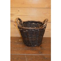 thumb-Gevlochten aardappelmandje met handvaten – Decoratie en opbergmand-3