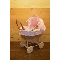 thumb-Gevlochten wilgentenen poppenwagen – Ambachtelijk kinderspeelgoed-3
