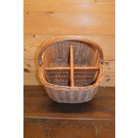 thumb-Gevlochten wilgentenen flessenmand – Voor 4 flessen en decoratie-3