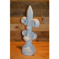 thumb-Fleur-de-lis van beton – Franse lelie ornament voor binnen en buiten-3