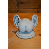 thumb-Betonnen blote billen met oren – grappig beeldje voor binnen of buiten-1