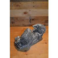 thumb-Betonnen familie egel op water- of voerbakje voor binnen en buiten-4