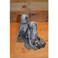 thumb-Betonnen familie uil op drink- en voerbakje voor binnen en buiten-3