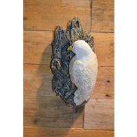 thumb-Vogel op boomstam wanddecoratie-2