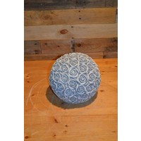 thumb-Betonnen ornament met rozen in bolvorm – sierlijke tuindecoratie voor buiten-2