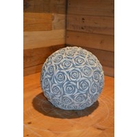 thumb-Betonnen ornament met rozen in bolvorm – sierlijke tuindecoratie voor buiten-3