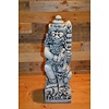 Betonnen beeld Balinese tempelwachter links