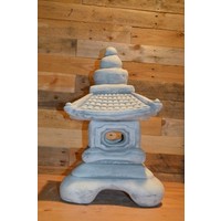 thumb-Betonnen Japans theehuis – decoratieve tuinpagode als sfeervolle tuinverlichting-2