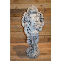 thumb-Staande Ganesha de Hindoestaanse god met het olifanten gezicht.-2