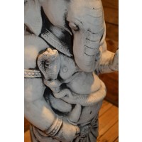 thumb-Staande Ganesha de Hindoestaanse god met het olifanten gezicht.-4