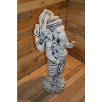 thumb-Staande Ganesha de Hindoestaanse god met het olifanten gezicht.-1