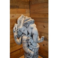 thumb-Staande Ganesha de Hindoestaanse god met het olifanten gezicht.-7