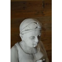 thumb-Beeld van dikke dame in bikini met Rubensiaans postuur van beton-5