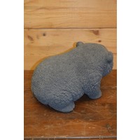 thumb-Schattige staande pandabeer van beton – decoratief beeldje voor tuin of vensterbank-4