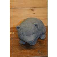 thumb-Schattige staande pandabeer van beton – decoratief beeldje voor tuin of vensterbank-5