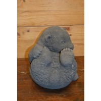 thumb-Betonnen beeld van een liggende pandabeer voor binnen en buiten-2