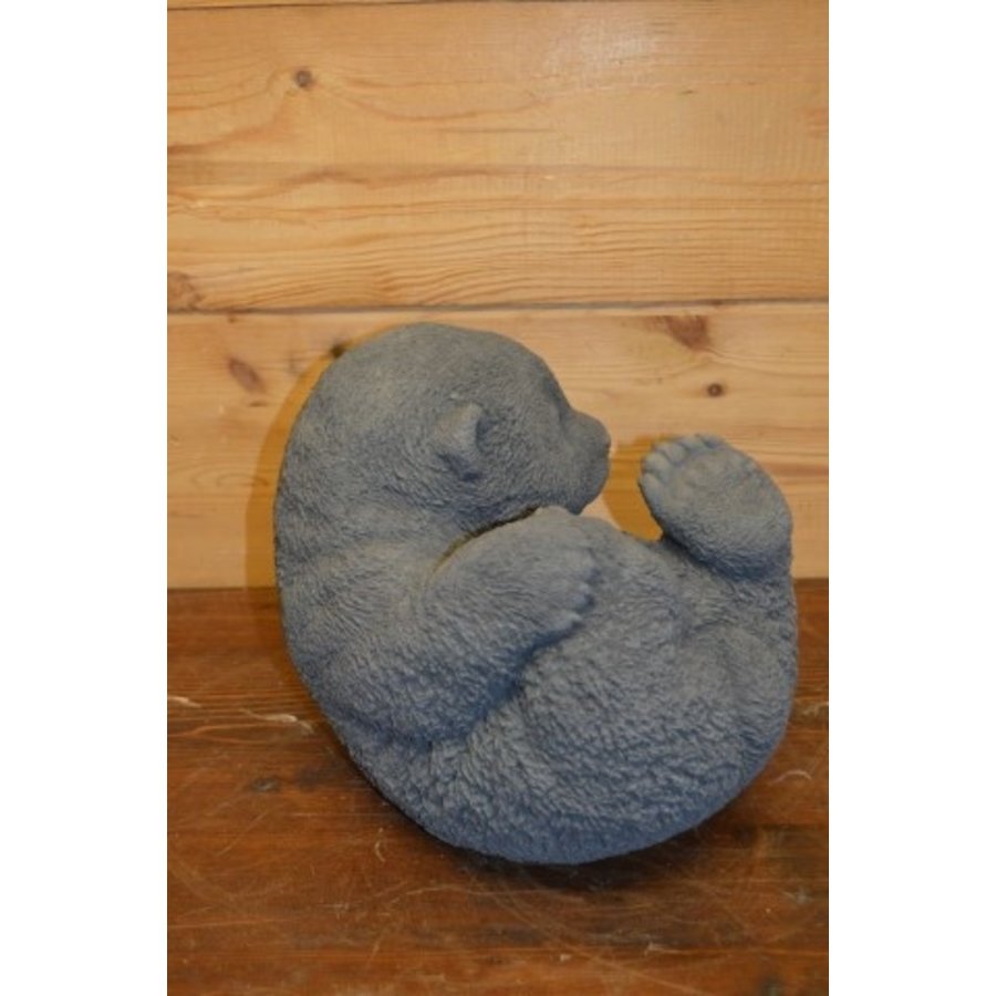 Betonnen beeld van een liggende pandabeer voor binnen en buiten-3