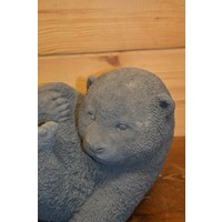 thumb-Betonnen beeld van een liggende pandabeer voor binnen en buiten-5