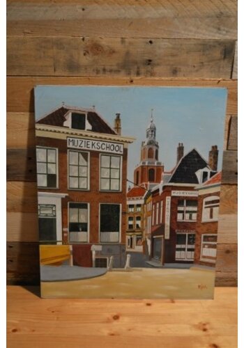Schilderij De Muziekschool 
