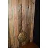 LoodsVol, Tweedehands Vintage koperen bedstoof met eiken steel