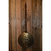 LoodsVol, Tweedehands Vintage koperen bedstoof met eiken steel