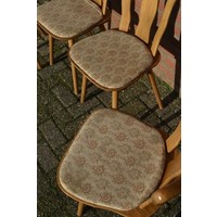 thumb-Caféstoelen van beukenhout met een gestoffeerde zitting-4