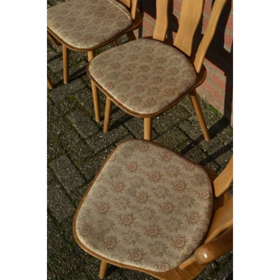 Caféstoelen van beukenhout-4