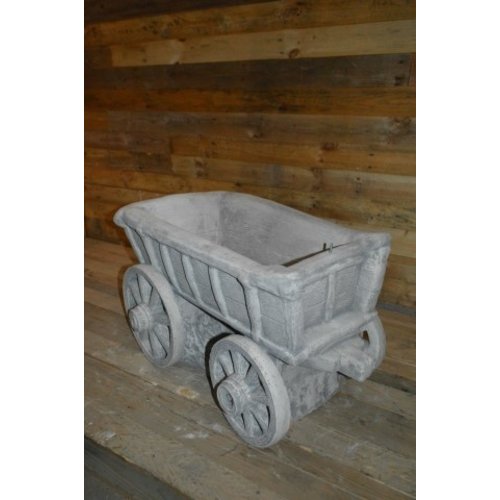 Boeren paardenkar hooiwagen 