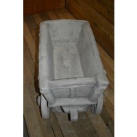 Boeren transportwagen voor achter een paard