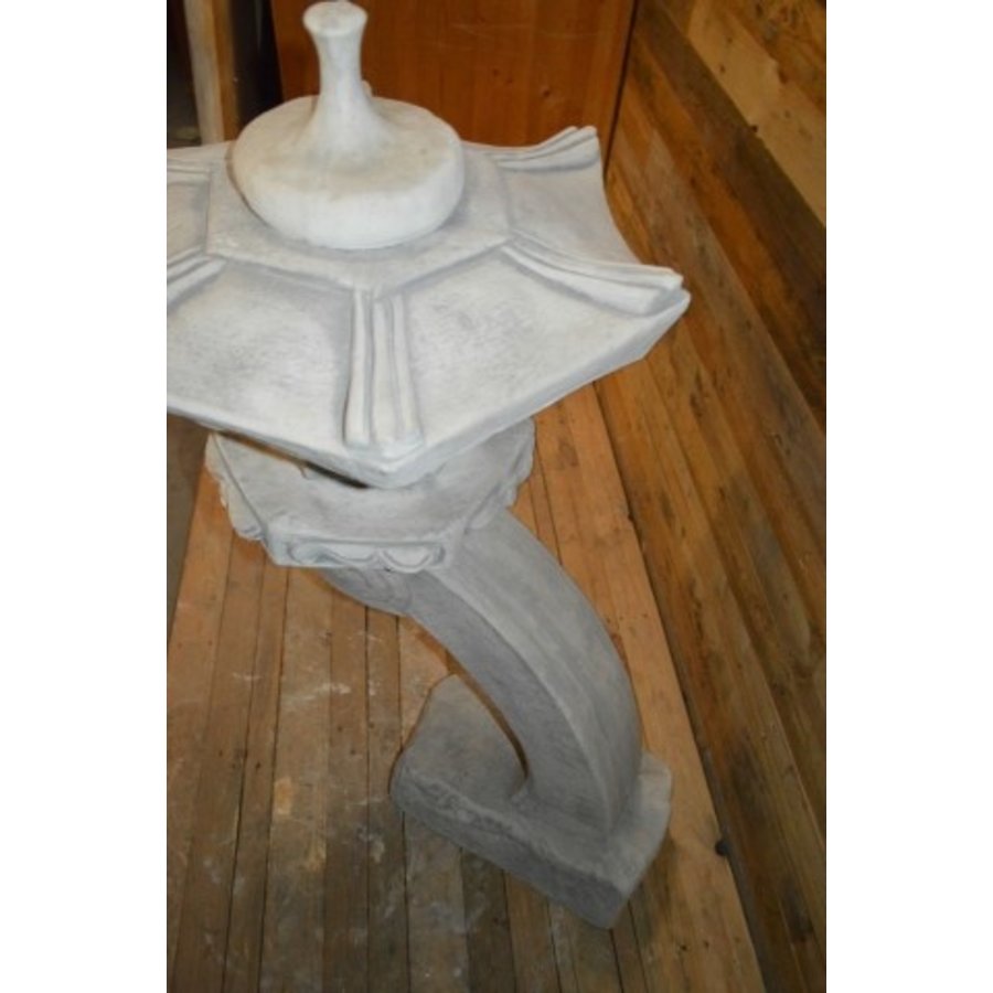 Betonnen beeld Japanse tuinlantaarn Rankei-4