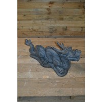 thumb-Betonnen beeld Chinese draak voor tuin of vijverrand-1