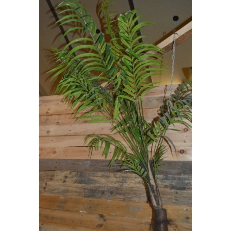 Vintage aap in palmboom met werkend opblaasmechaniek-5