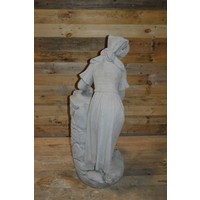 thumb-Betonnen beeld vrouw met waterkruik in klassieke stijl-5