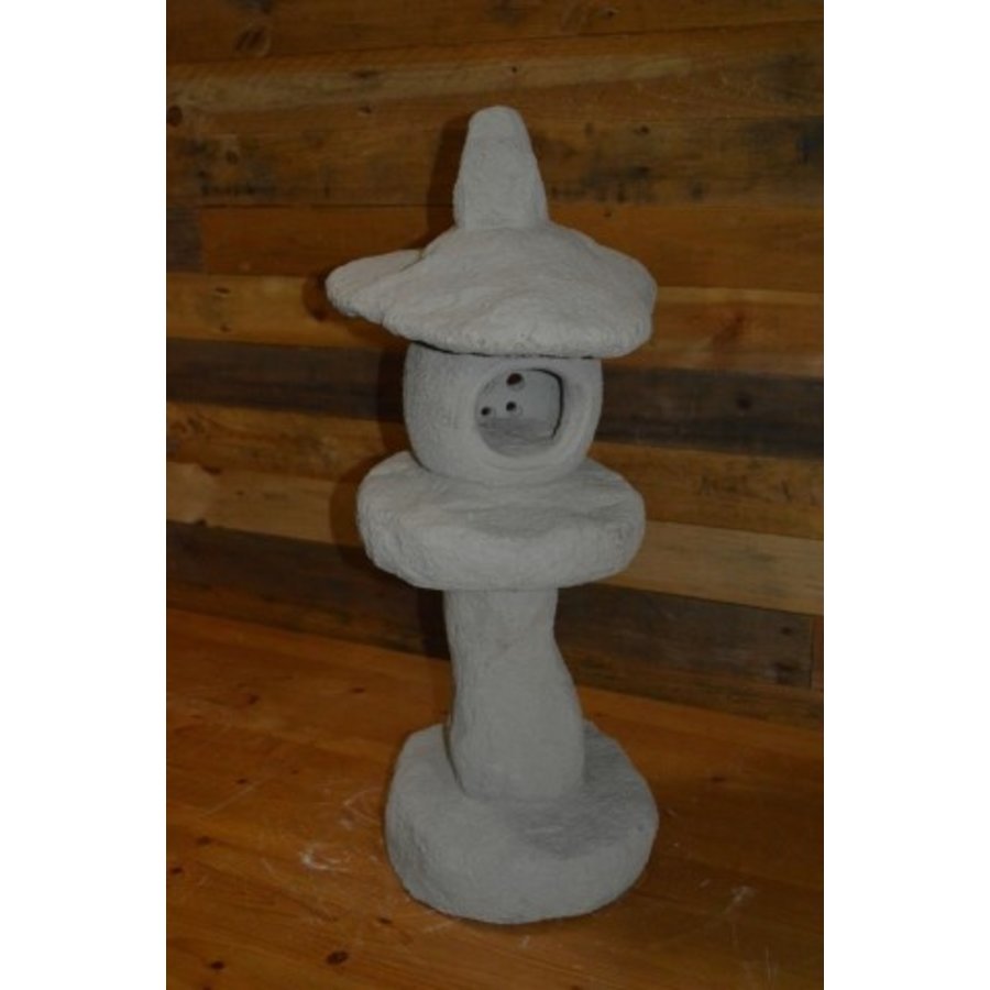 Betonnen beeld Rankei Japanse tuinlantaarn-3