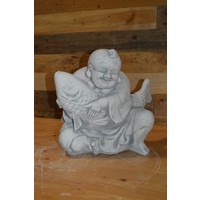 thumb-Shaolin boeddha met koi in zijn handen-1