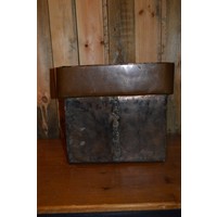 thumb-Rood koperen industriële bloembak of decoratiebak-4