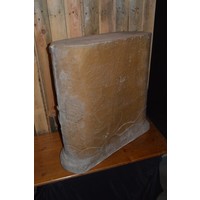 thumb-Decoratieve kunststof zuil met poema in boom tuinbeeld-4