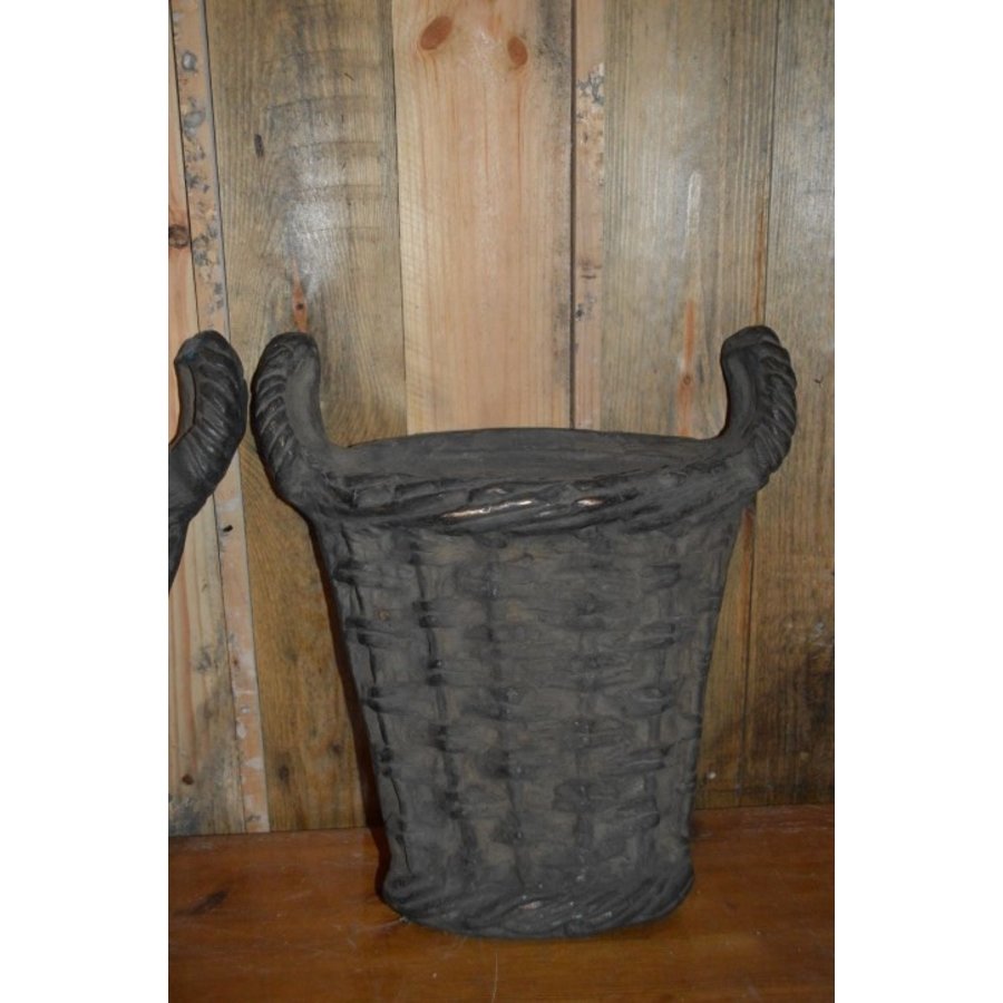 Set van 2 decoratieve messing mandjes-3