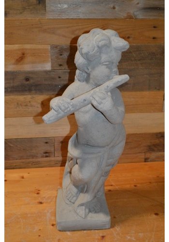 Jongeling met dwarsfluit 