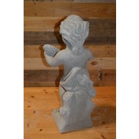 thumb-Jongeling met gitaar betonnen tuinbeeld-3