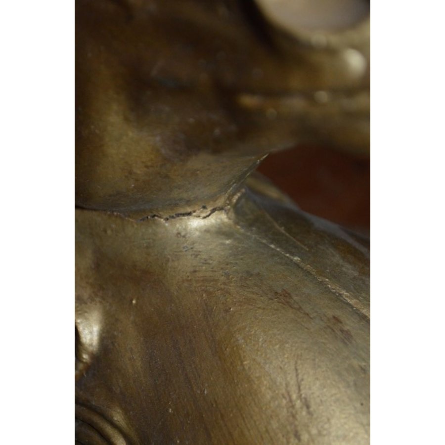 Wandlamp in de vorm van een hoefijzer met paardenhoofd-5