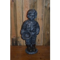 thumb-Jongetje met schaal decoratief beeld voor plantje-1