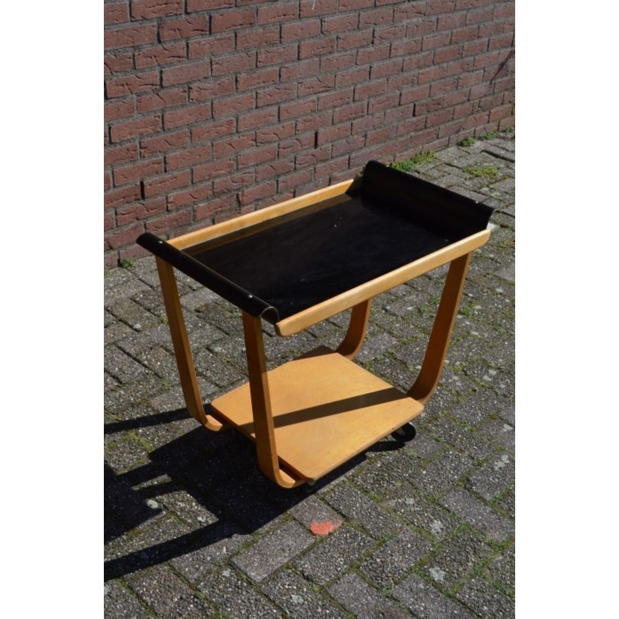 Art-Deco theewagen PB31 Rolo van Cees Braakman voor Pastoe-3