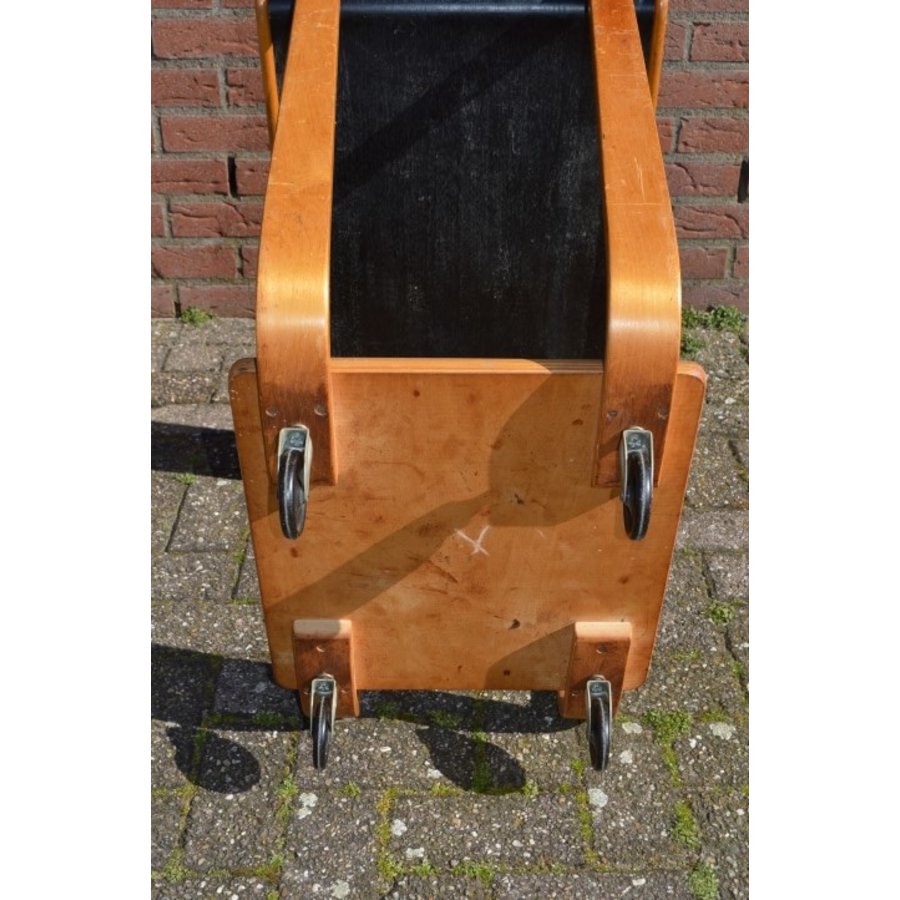 Art-Deco theewagen PB31 Rolo van Cees Braakman voor Pastoe-5
