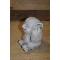 thumb-Grappig betonnen trol beeldje voor tuin of interieur als humoristisch cadeau-2