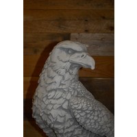 thumb-Adelaar op boomstronk van beton – natuurgetrouw beeld-5